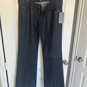 7 For All Mankind Dojo Crystal Bling Dark Jeans (U115CJ080U)